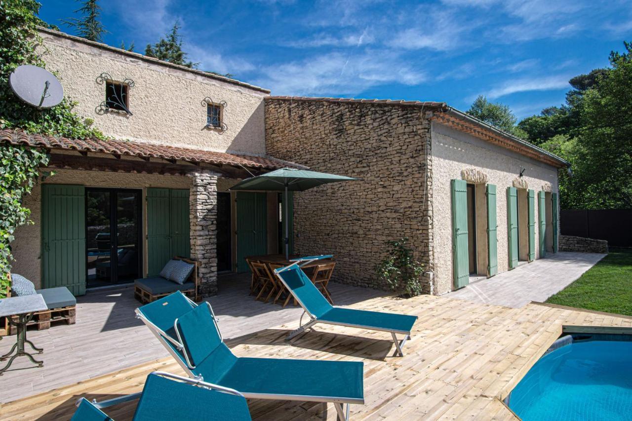 Maison Ideale Pour Les Familles Avec Piscine Privee - Fontaine-De-Vaucluse Eksteriør bilde